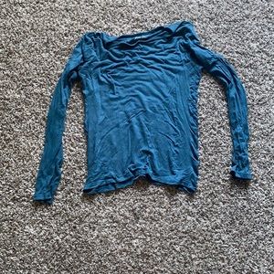 Under scrub t shirt Caribbean blue size L